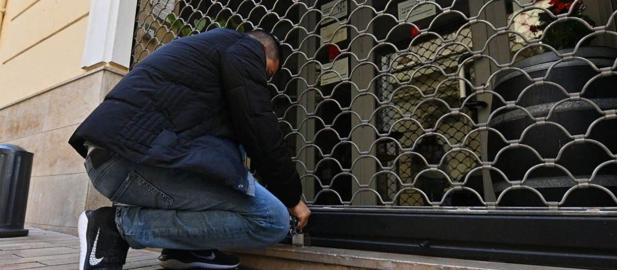 Trabajador autónomo en su negocio