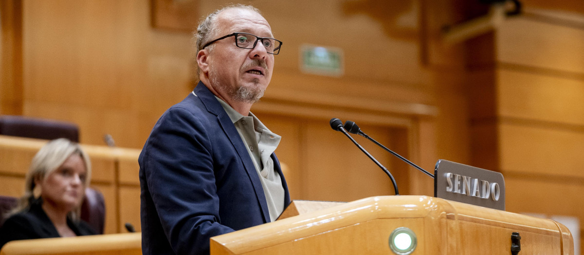 El portavoz del Grupo Parlamentario Izquierda Confederal en el Senado