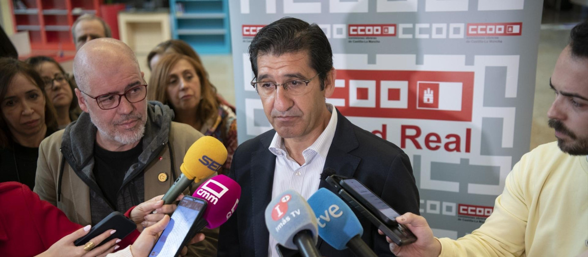 El vicepresidente segundo del Gobierno de Castilla-La Mancha, José Manuel Caballero, en Ciudad Real

Eusebio García del Castillo / Europa Press
09/4/2026