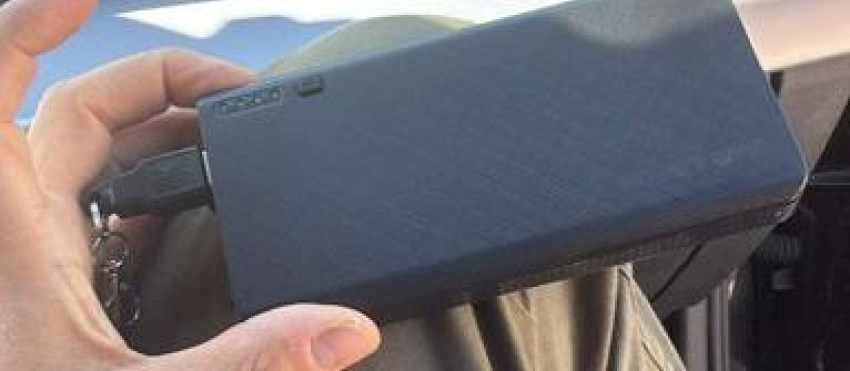 Imagen de una de las cajas utilizadas por los ladrones