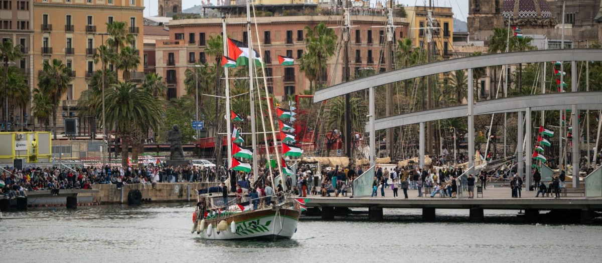 La Global Sumud Flotilla parte del puerto de Barcelona

LORENA SOPENA - EUROPA PRESS
12/4/2026