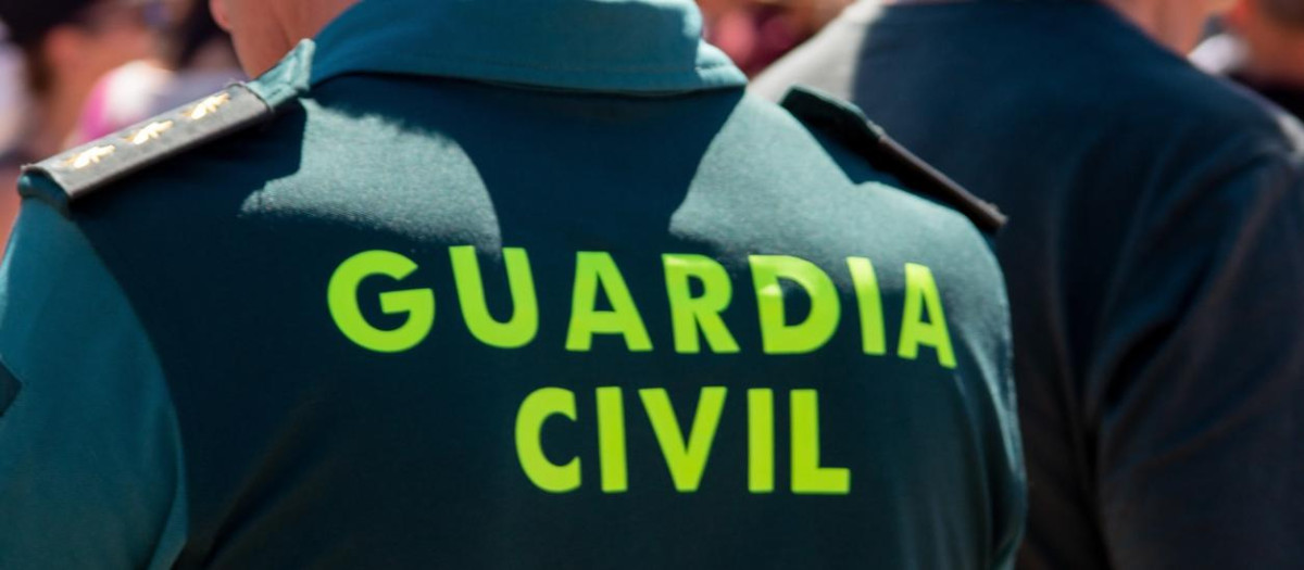 Imagen de archivo de un agente de Guardia Civil