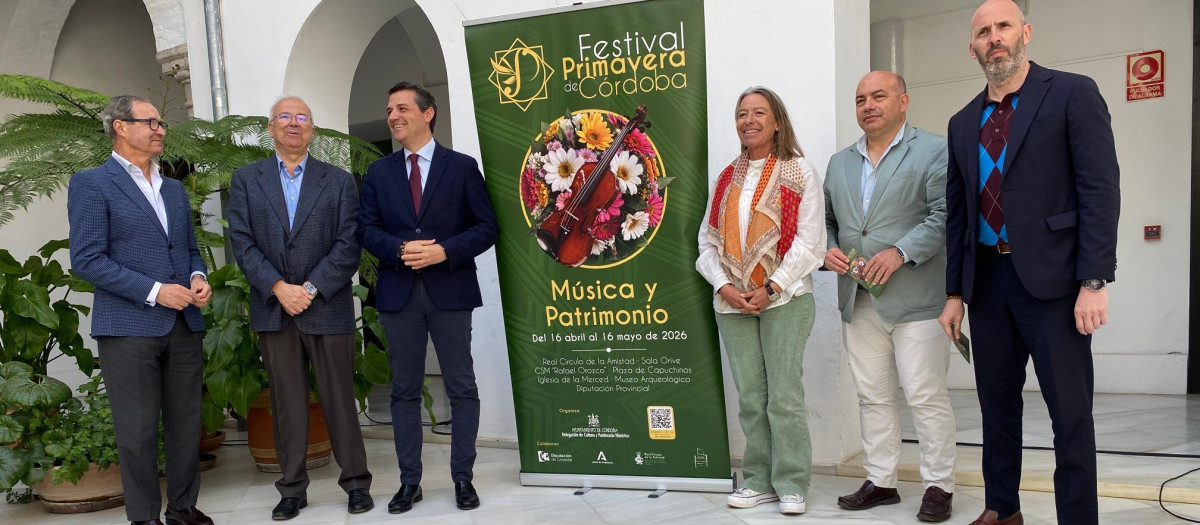 Nicolás Millán, Juan Miguel Moreno Calderón, José María Bellido, Isabel Albás, Gabriel Duque y Eduardo Lucena