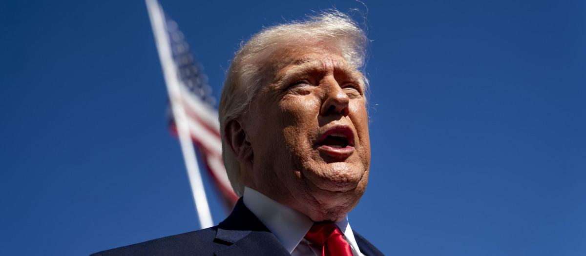 El presidente de los EEUU, Donald Trump