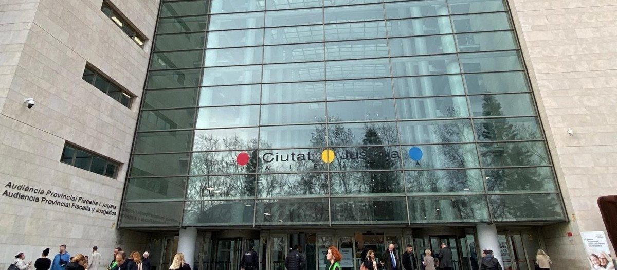 Imagen de archivo de la Ciudad de la Justicia de Valencia