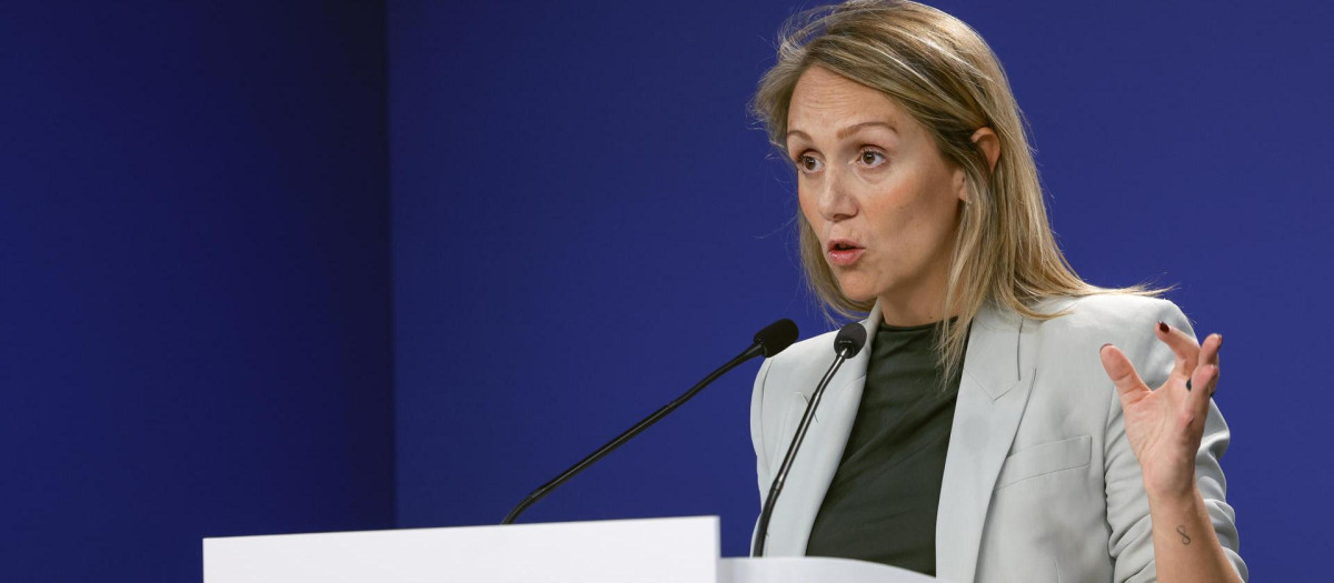 La vicesecretaria de Coordinación Sectorial del PP, Alma Ezcurra.