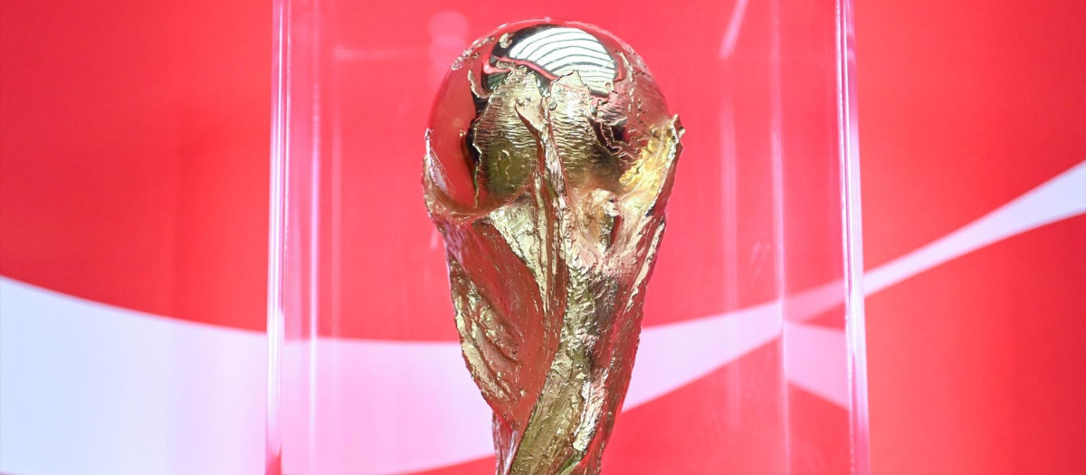 Evento de presentación del trofeo original de la Copa Mundial de la FIFA 2026