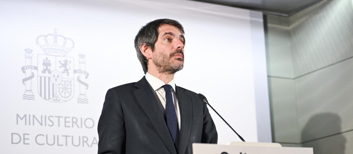 El ministro de Cultura, Ernest Urtasun