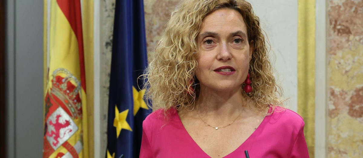 La presidenta del Congreso, Meritxell Batet