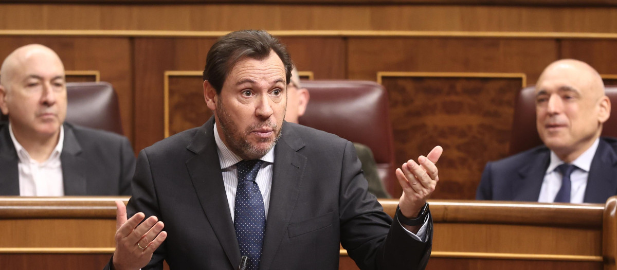 El ministro de Transportes y Movilidad Sostenible, Óscar Puente