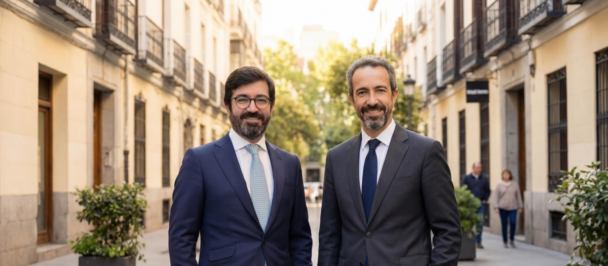 Toni Timoner y Luis Quiroga