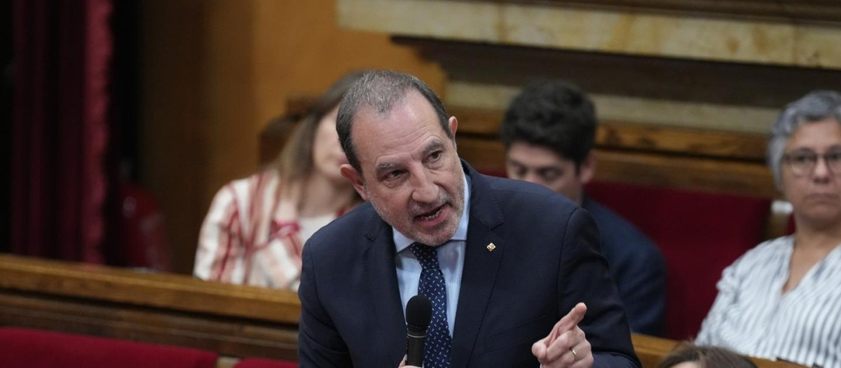 El consejero de Justicia de la Generalitat, Ramon Espadaler, este miércoles