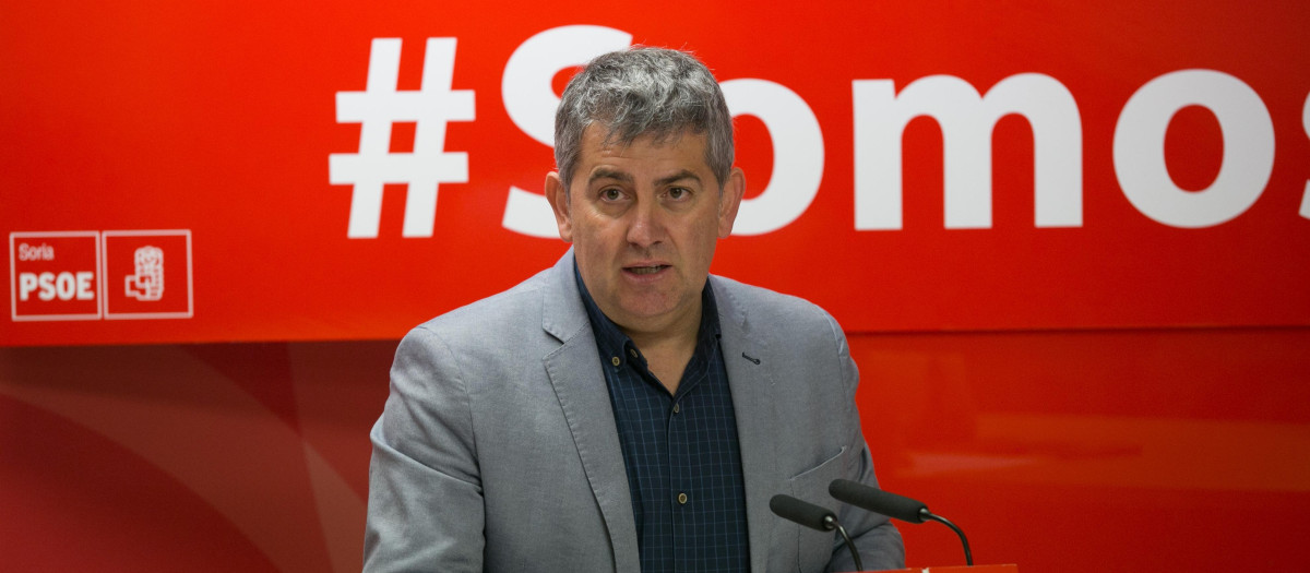 El socialista Javier Antón, en una imagen de archivo