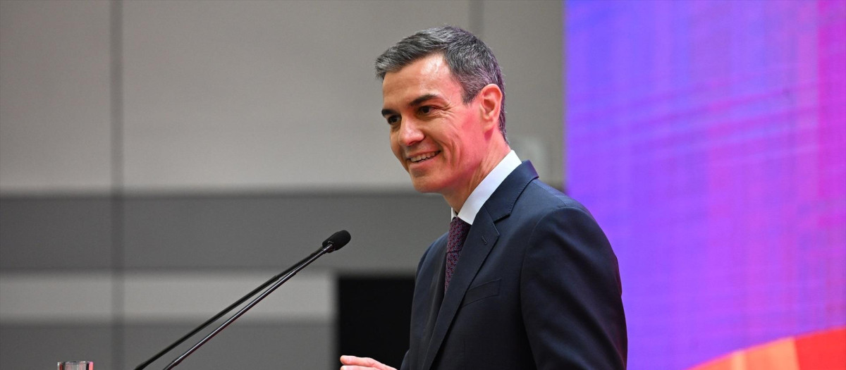 El presidente del Gobierno, Pedro Sánchez