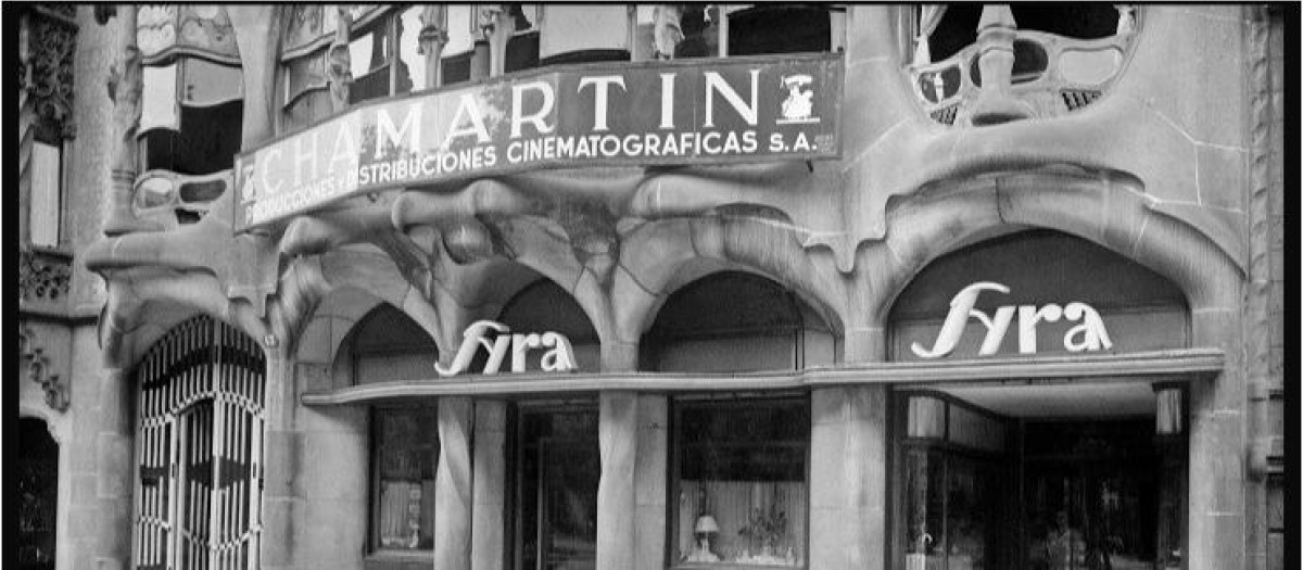 La Casa Batlló, en la década de 1940