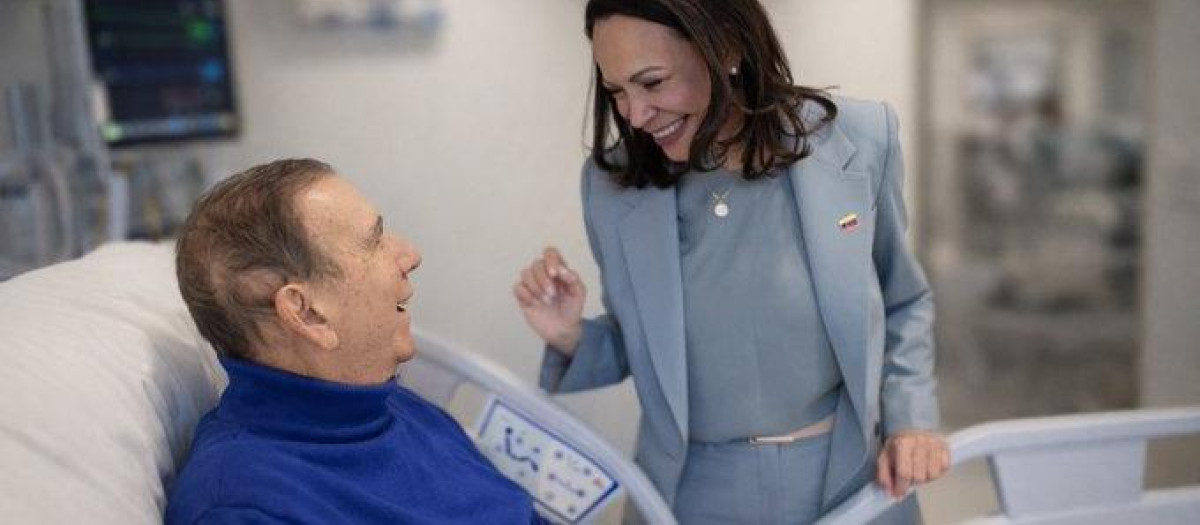 Corina Machado y Edmundo González