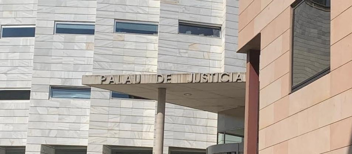 Fachada de los juzgados de Lérida, en una imagen de archivo
