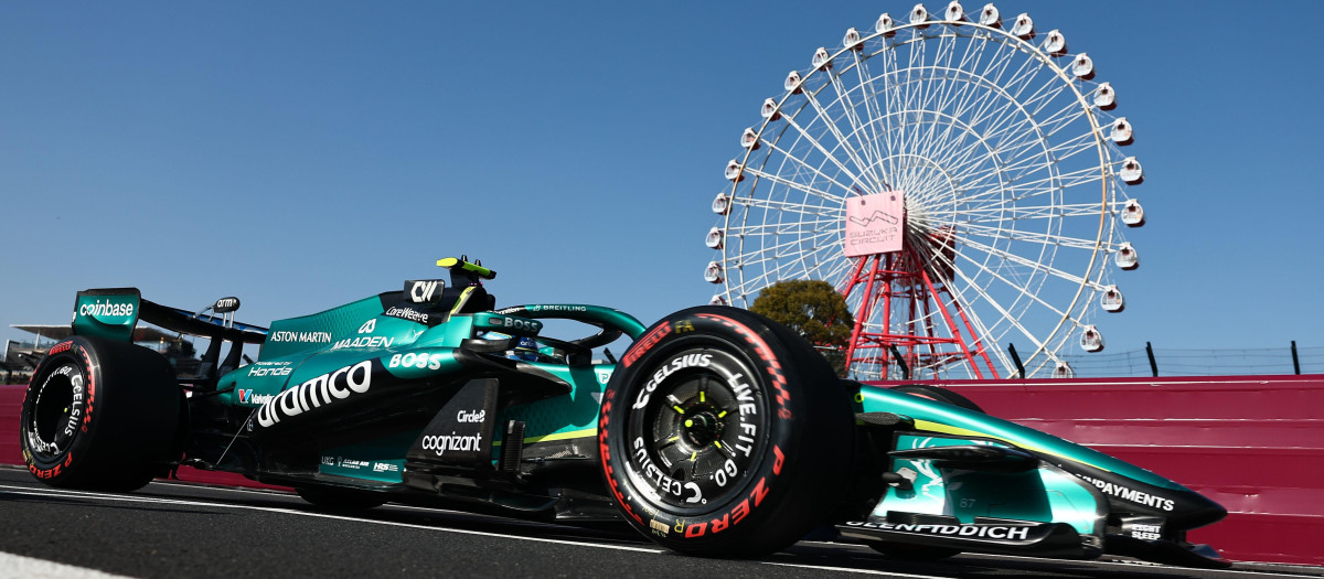 Mandatory Credit: Photo by Jakub Porzycki/NurPhoto/Shutterstock (16802180j)
Fernando Alonso of Aston Martin Aramco during the second practice ahead of the Formula 1 Japanese Grand Prix at Suzuka Circuit in Suzuka, Japan on March 27, 2026.
F1 Japanese Grand Prix 2026 Practice 2, Suzuka - 27 Mar 2026