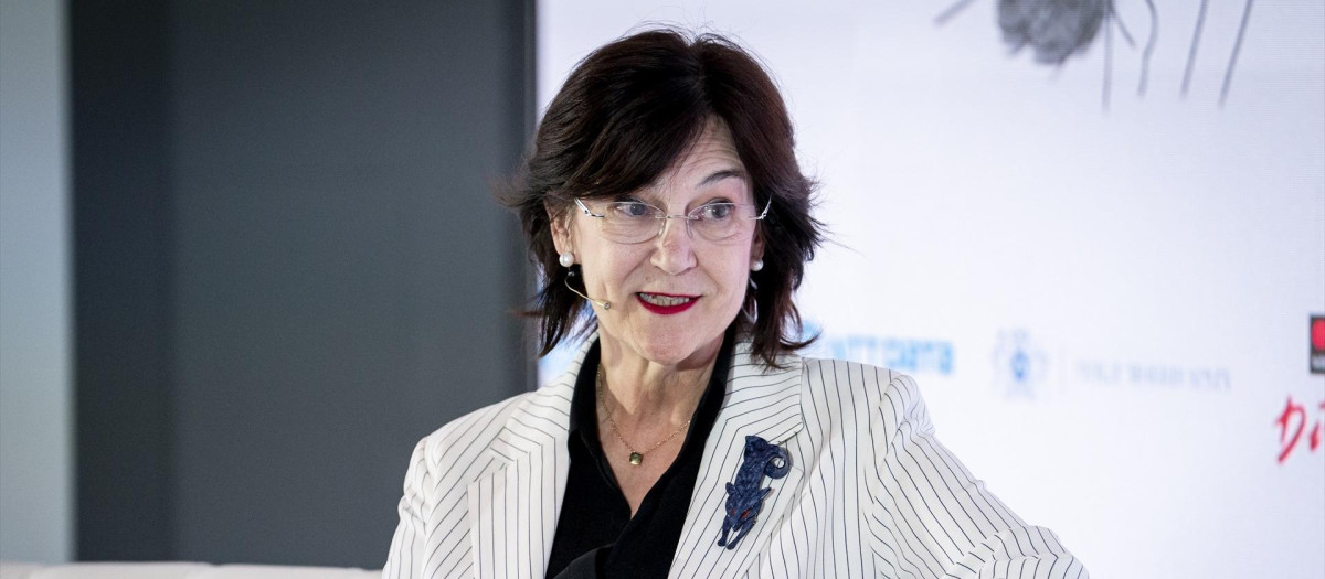 La presidenta de LA CNMC, Cani Fernández Vicién, durante la primera jornada del Forbes Spain Economic Summit 2025, en el Hotel Villa Magna, a 25 de septiembre de 2025, en Madrid (España). El encuentro, que tiene lugar los días 25 y 26 de septiembre, reúne líderes empresariales, instituciones y expertos para abordar cuatro retos clave en la actualidad: el liderazgo, la confianza, la transformación tecnológica y la colaboración.

A. Pérez Meca / Europa Press
25/9/2025