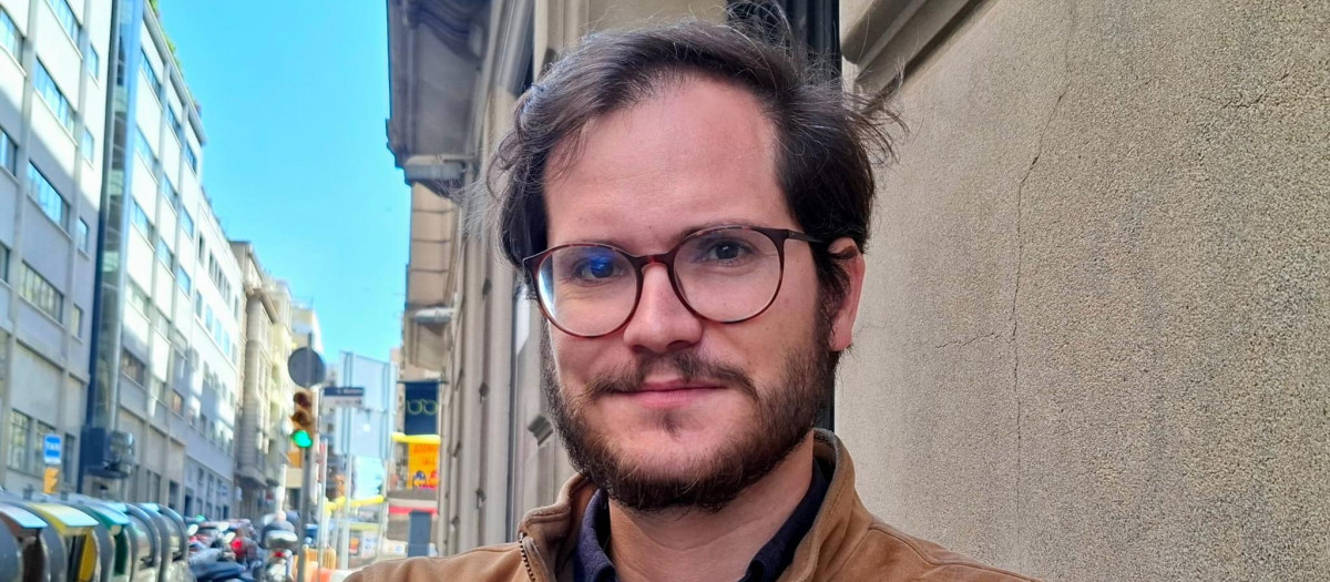 El periodista y escritor PJ Armengou, en Barcelona