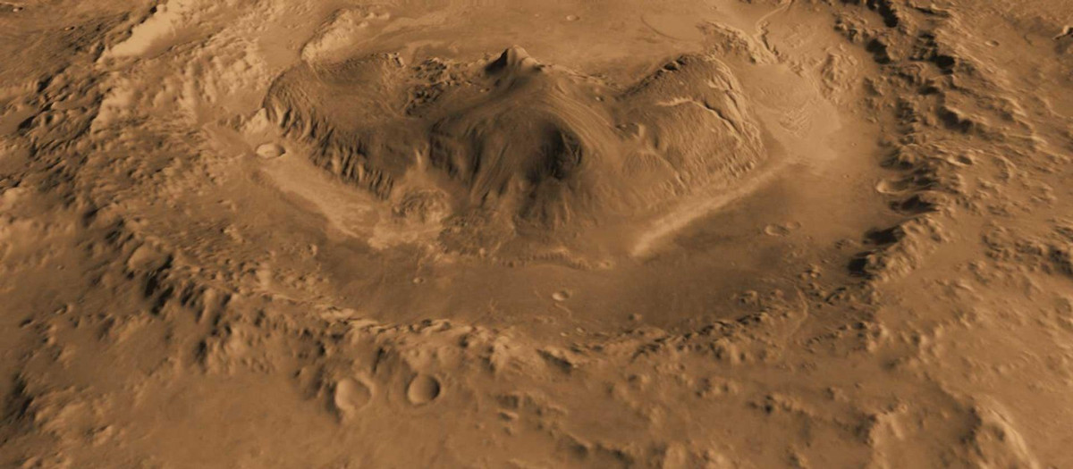 Cráter Gale de Marte