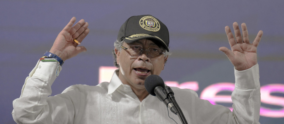El presidente de Colombia, Gustavo Petro