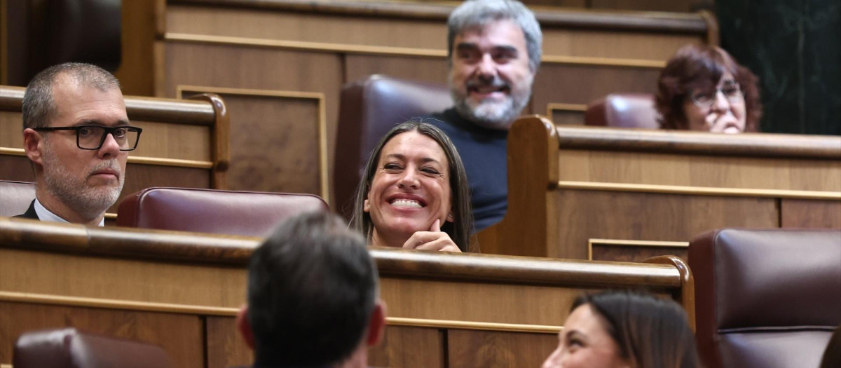 La portavoz de Junts en el Congreso, Miriam Nogueras