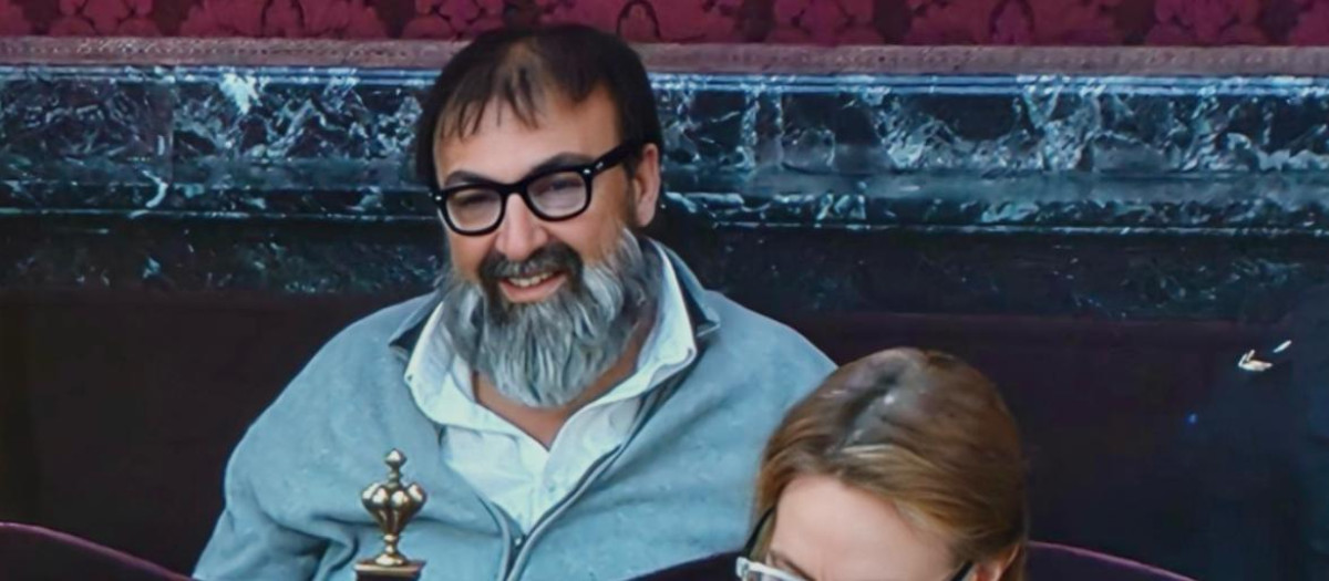 El ex asesor ministerial Koldo García izaguirre, durante una de las sesiones del juicio, en el Supremo