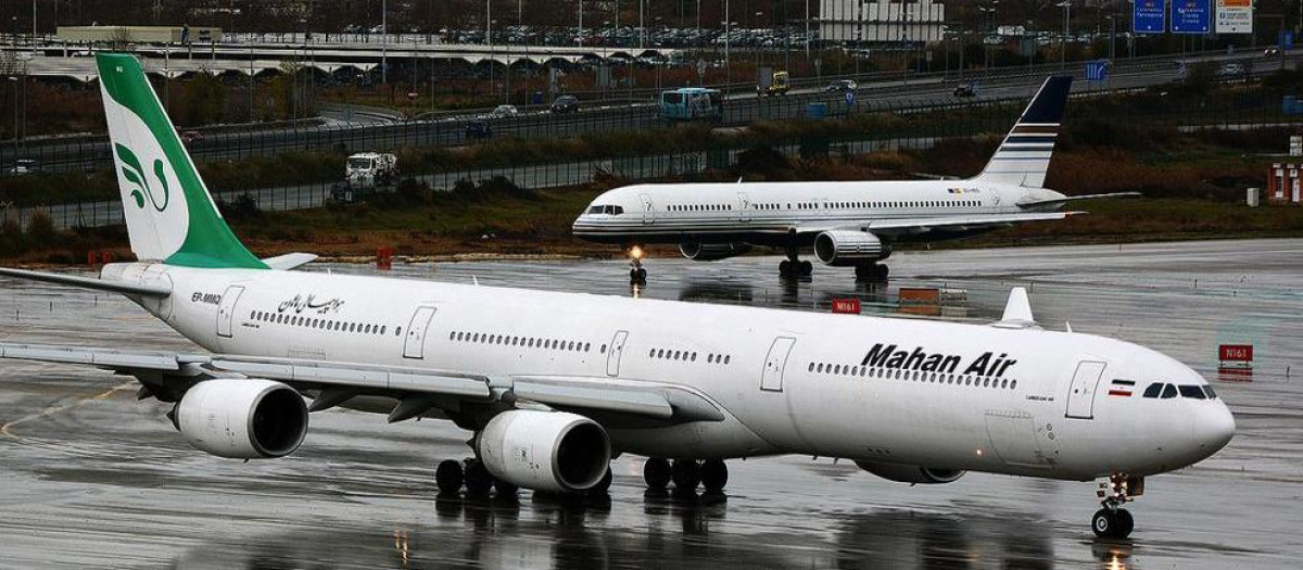 Dos aeronaves en el aeropuerto Imán Jomeini de Teherán