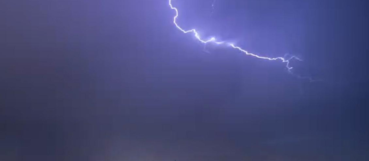 El cielo toledano a través de los rayos