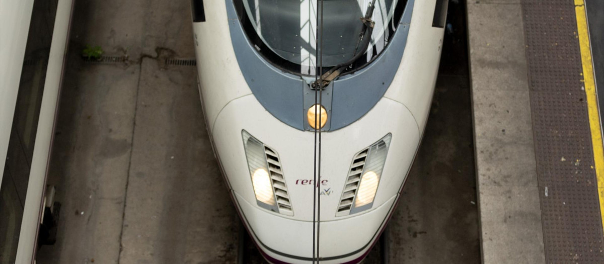 Imagen de archivo de un tren de AVE