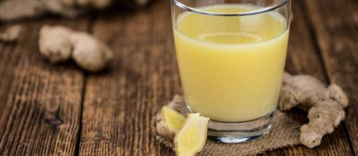 Chupitos de jengibre