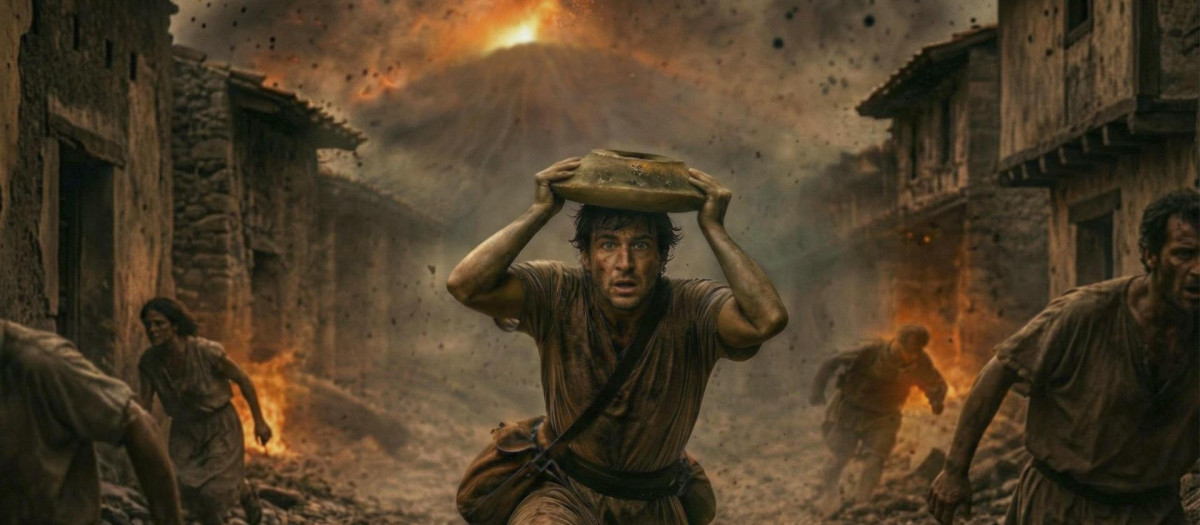 Imagen de la recreación hecha con Inteligencia Artificial