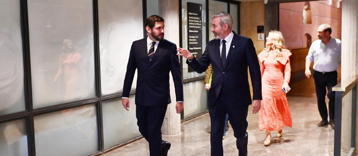 Alejandro Nolasco y Jorge Azcón