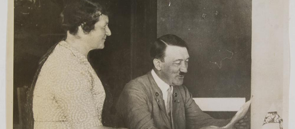 Paula y Adolf Hitler