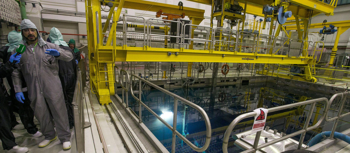 Visita informativa sobre el proyecto de desmantelamiento de la Central Nuclear de Garoña