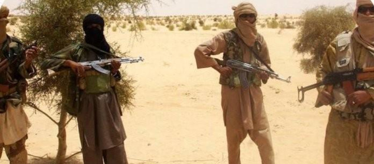 Unos terroristas del grupo yihadista Boko Haram