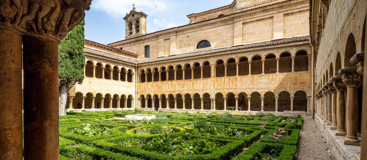 El claustro del Monasterio de Santo Domingo de Silos, en Burgos