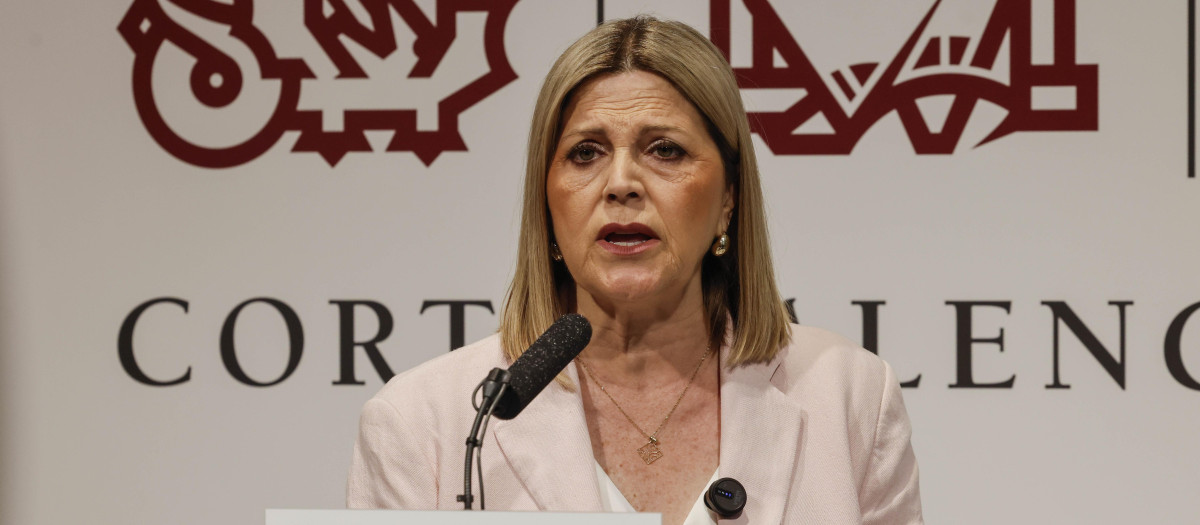 Imagen de la consellera de Educación, Carmen Ortí