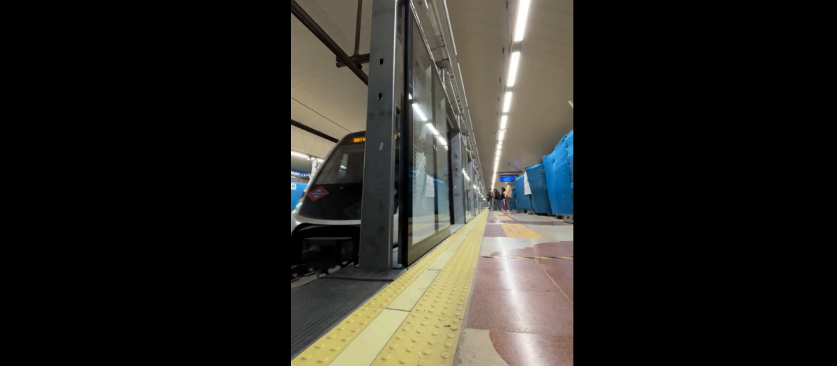 Nuevas puertas de anden en la Línea 6 de Metro de Madrid