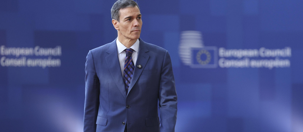 Sánchez, en una foto de archivo en Bruselas