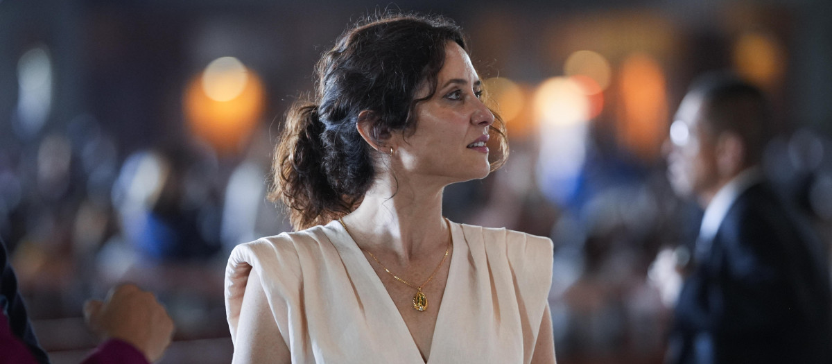 Isabel Diaz Ayuso in Guadalupe México. 4 April 2026