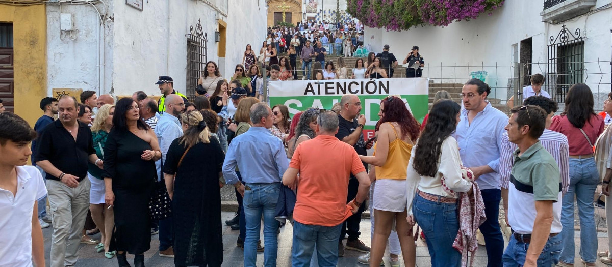 Dispositivo de la Policía Local en las Cruces de Mayo de Córdoba