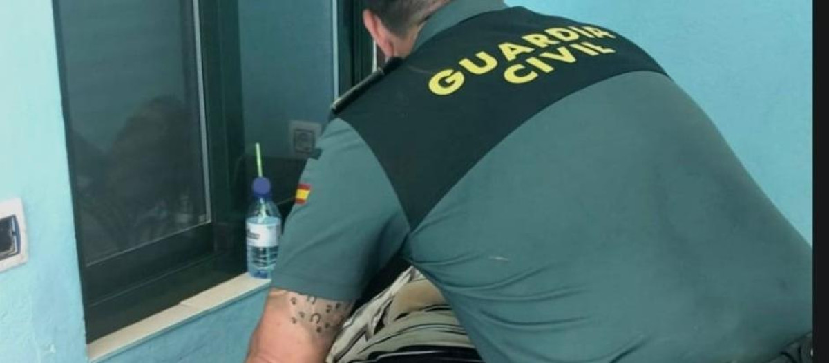 Un agente de la Guardia Civil, en una imagen de archivo