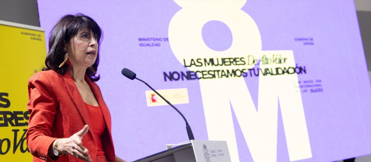 (Foto de ARCHIVO)
La ministra de Igualdad, Ana Redondo