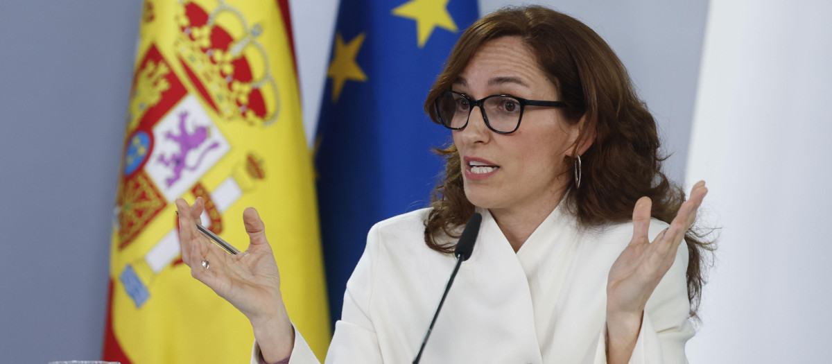 La ministra de Sanidad, el miércoles en la Moncloa