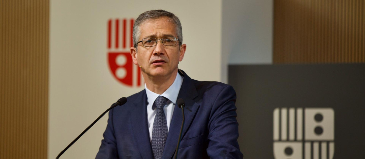 El ex gobernador del Banco de España, Pablo Hernández de Cos.
