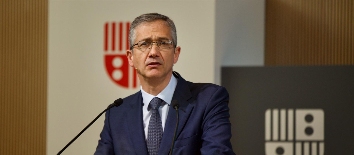 El ex gobernador del Banco de España, Pablo Hernández de Cos.