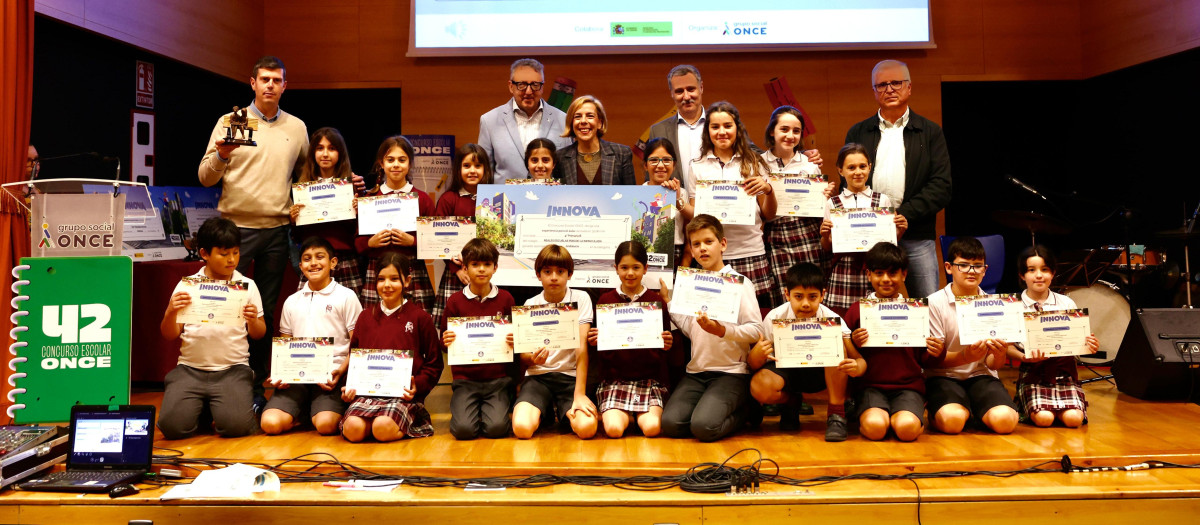 Alumnos de las Reales Escuelas de la Inmaculada