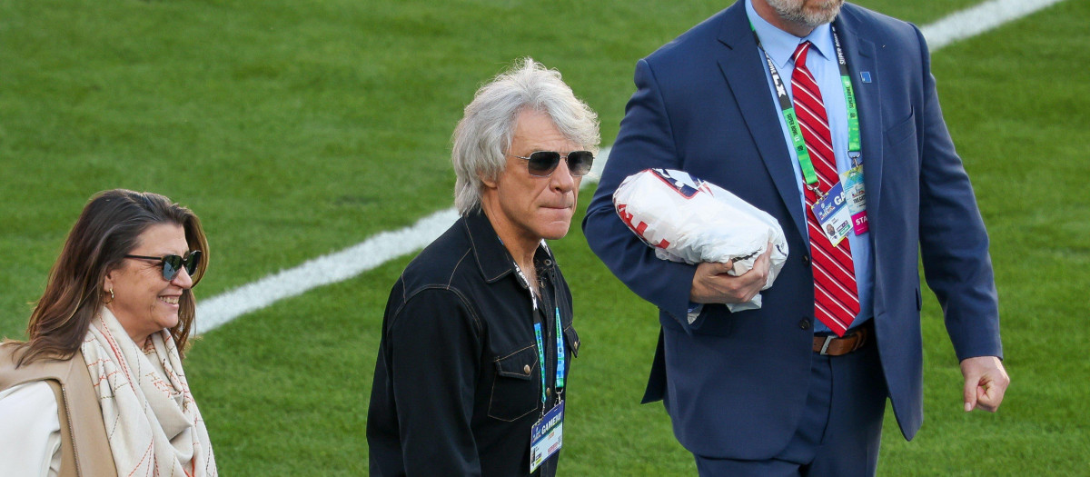 Jon Bon Jovi el pasado febrero